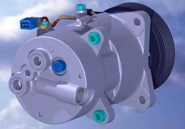7V16 Vehicle Air Conditioner Compressor OE Number 1GD820803B
