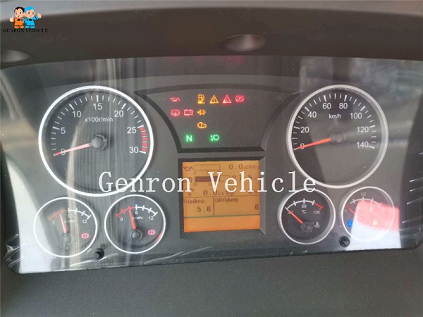 Left Hand Driving 6×6 380hp Tractor Prime Mover Truck Head