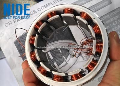 Máquina de enrolamento automática da agulha do estator do motor de fã de BLDC