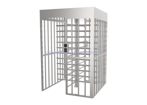 IP45 SS Full Height Turnstile Pedestrian Control Rotor Door Anti Tailgating