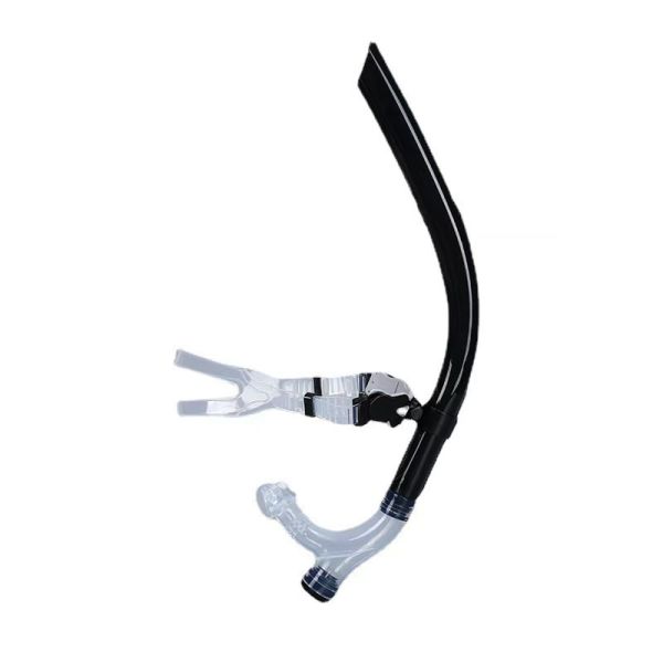 Soft Silicone Snorkeling Breathing Tube Customized Durable Freediving Breathing Tube