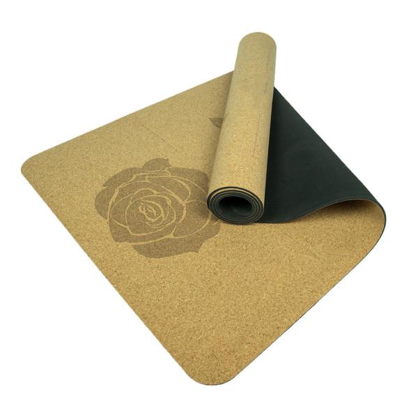 Cork Yoga Mat | Non-Toxic Unique Workout mat| Patterned Design Cork Yoga Mat | Fitness mat| Stay home workout mats