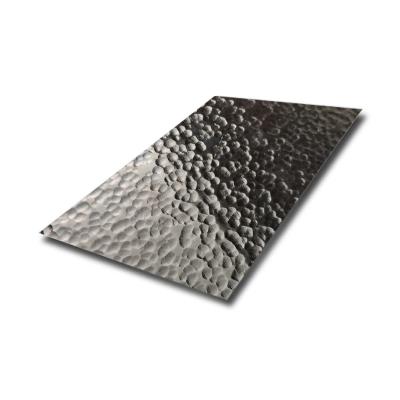 Customized Design Decorative Hammered Embossed Stainless Steel Sheet for Wall Panels and Ceiling Panels