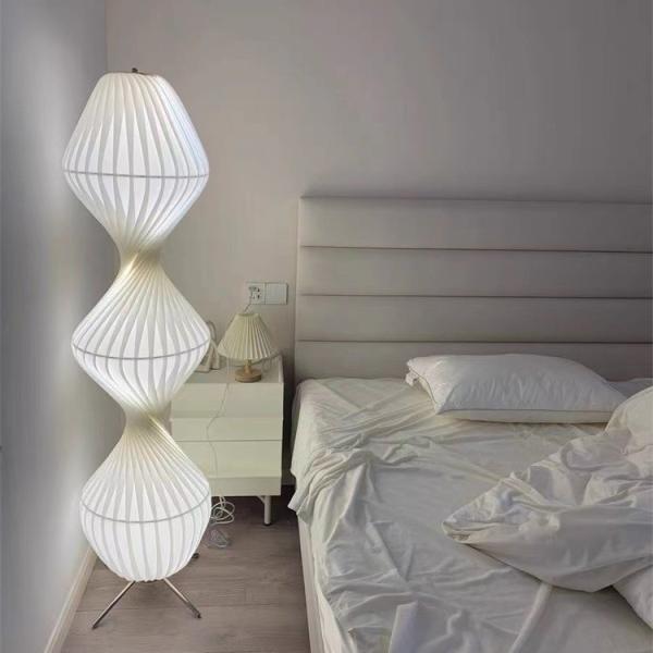 High End Japanese Style Modern Chandelier Elegant LED Floor Lamp For Living Room Bedroom Broadcast Room