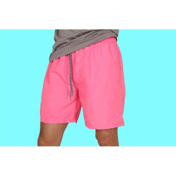 Stockpapa Solid Color Mens Quick Dry Swim Shorts