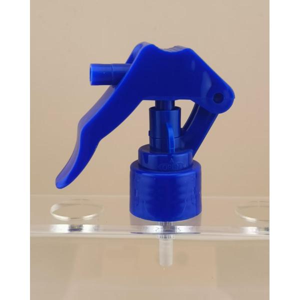 Solution de coiffure professionnelle Saphir bleu plastique mini pulvérisateur de déclenchement K603-1
