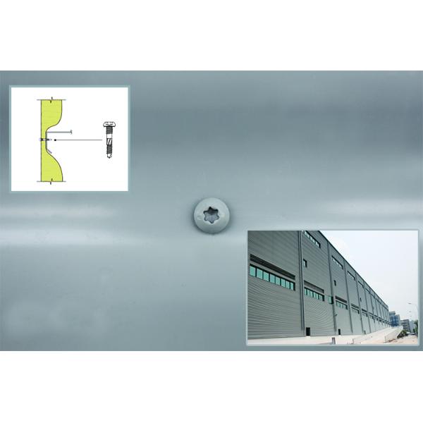 Pan Head Ruspert Coated 16 /12 x42 Button Torx Sds Screw for Metal Panel To Purlin