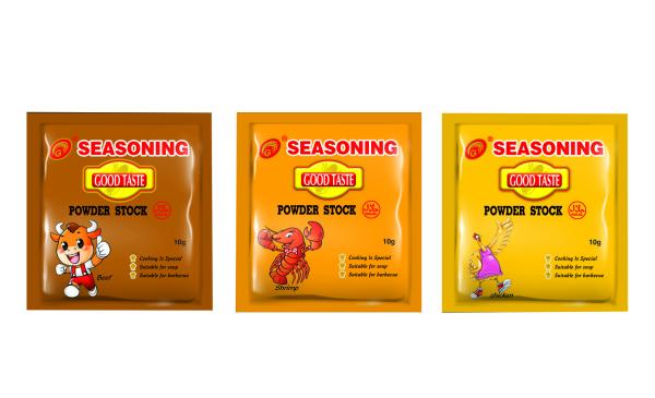 Custom printing single serve plastic superfood protein powder oat bar mini bag sachet packaging film