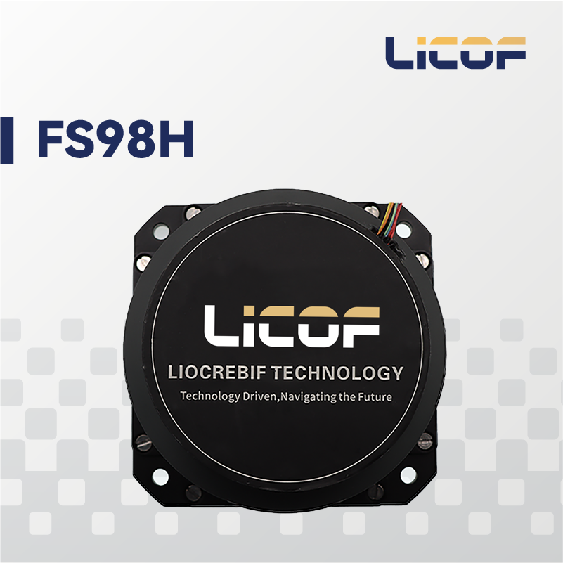 Single Axis Fiber Optic Gyroscope 9.8*9.8*3cm RS422 Fiber Optic Inertial