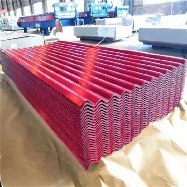 Wave Shaped Color Coated Steel Roof Sheet