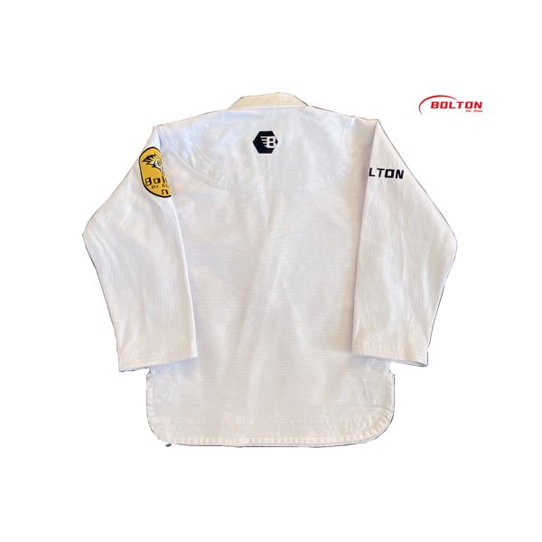 Kids Children Durable Embroidery Pearl Weave BJJ Gi  100% Cotton
