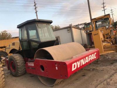 Used Road Roller Dynapac CA302D Single Drum Roller In Good Condition
