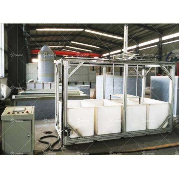 Capacidad de trabajo 200-1000 kg/h Equipo de refinación de oro para el reciclaje de oro en PCB