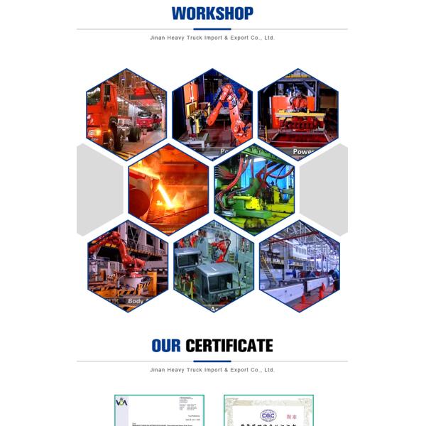 Chassis de camion à rouleaux 6x4 340 ch 10 roues Chassis de camion à décharges