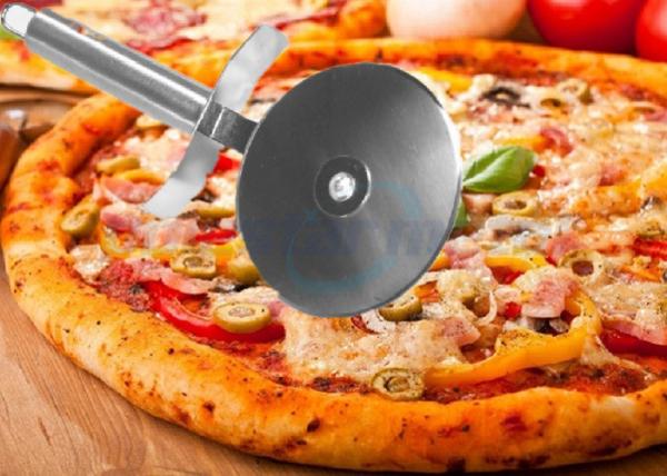 Ferramentas de aço inoxidável da cozinha do multi cortador de aço inoxidável redondo da pizza da pastelaria da função