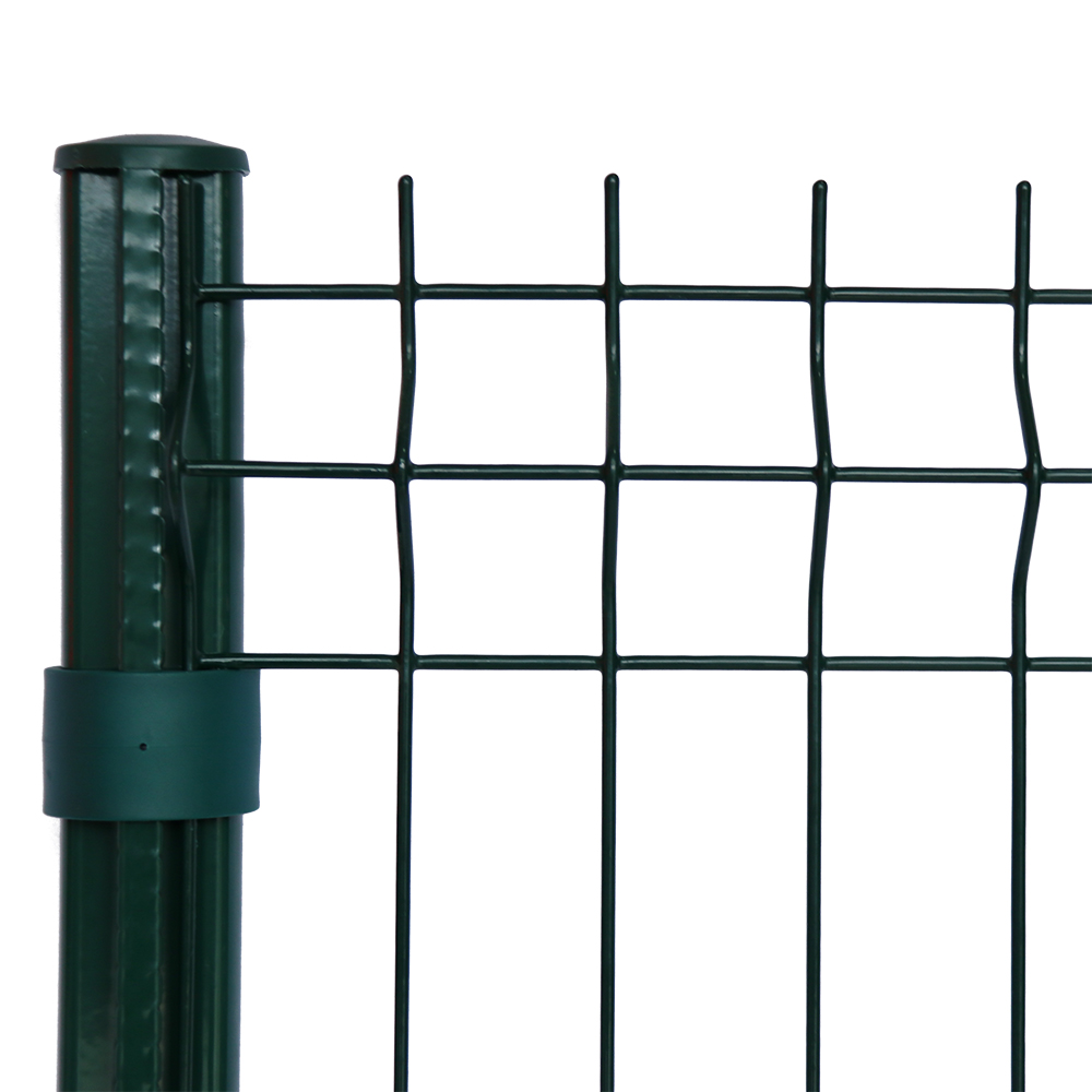 Eco Friendly 4mm Wire 3D Curved Fence Panel with RAL Colors and Anti-Climbing Design