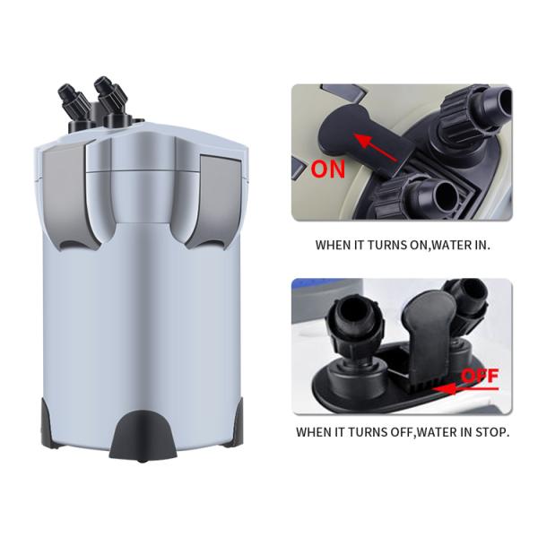 1500L/H Fish Tank Pressure Filter Aquarium Koi Pond Garden Water Filter
