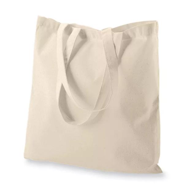 Plain Blank Organic Calico Cotton Canvas Grocery Shopping Tote Bag Custom Logo Size Printed