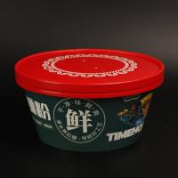 Gráfico Personalizado Multi Capacidade Cartão Kraft Quadrado Salada macarrão Sopa Copo Bowl