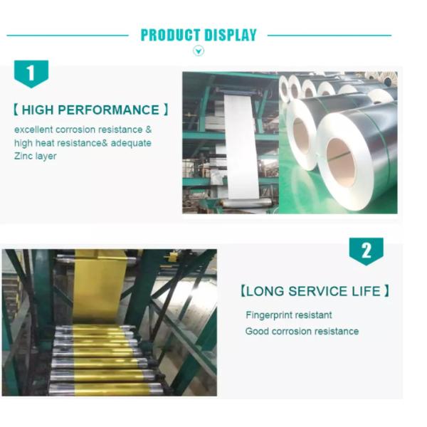 G120 гальванизировало стальной катушку Galvalume прокладок 30mm-1500mm Prepainted шириной