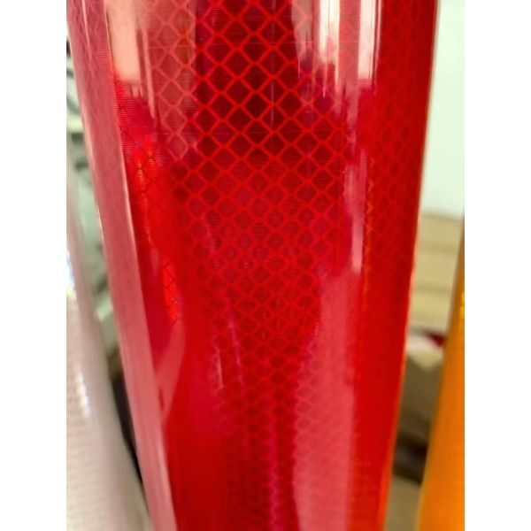 Durability 7 years fexible Acrylic High Intensity Prismatic Grade reflective film sheeting