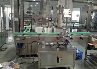 Máquina de etiquetas lateral dobro automática da etiqueta para a indústria petroquímica