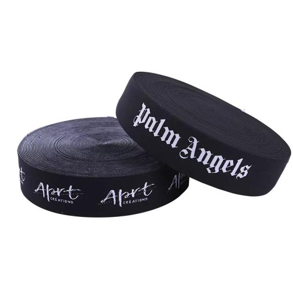 Настройка логотипа Плоская ткань швейная силиконовая резиновая запястье рука эластичная лента для велосипедной одежды