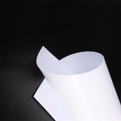White Color PVC Core Sheet Matte Surface 320micron 0.32mm Thick For Bank Cards