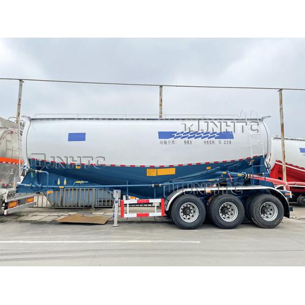 3 Axle Heavy Duty Semi Trailers Cement Bulk Carrier 50 CBM