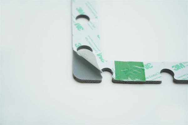 EV Battery Pack Sealing Silicone Foam Gasket  0.8-25.4mm Thickness
