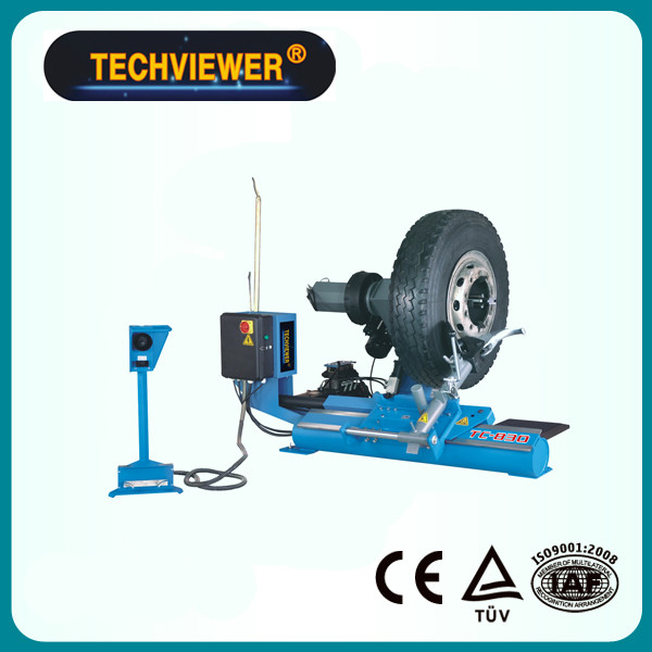 Techviewer 1600mm Diameter Truck Tyre Changer