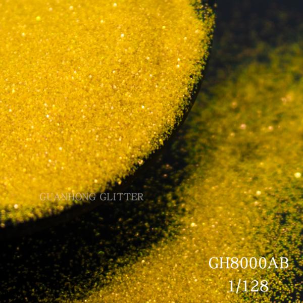 Halloween Solvent Resistant Aurora Chunky Polyester Glitter Powder For Paint Coating Ink