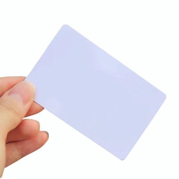 Hotel Door Lock Plastic 13.56mhz 125khz Rfid Key Card With Logo Printed