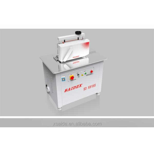 Acrylic trimming machine position adjust plate by loosen screws