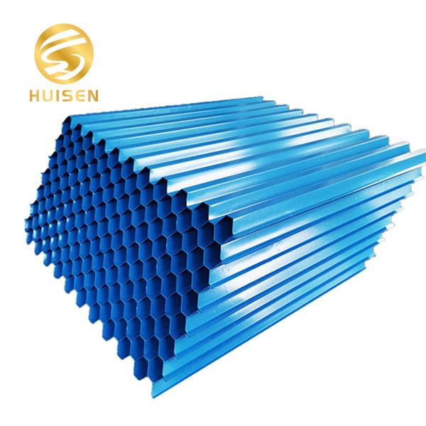 Pvc Plate Lamella Tube Settler / Lamella Clarifier Media For Clarifier Tank