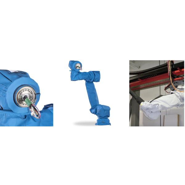 Easy To Clean Robotic Armor Covers For Enhanced Performance Black