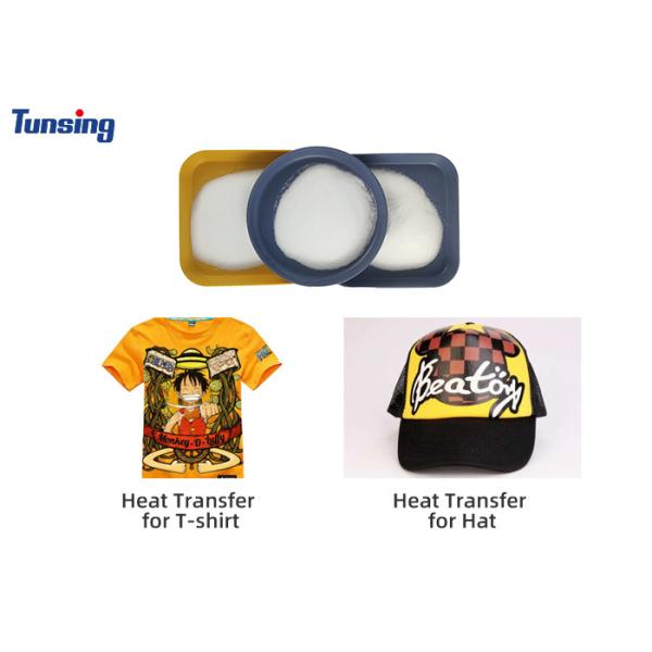TPU adesivo pó de fusão a quente pó DTF para impressão de transferência de calor de camisetas