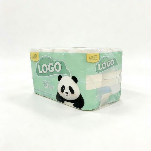 High Quality Custom Bulk 2 3 4 Ply Ultra Soft Strong Unbleached Bathroom Toilet Paper Jumbo Roll Packaging Bags