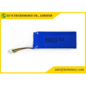 Batterie au lithium rechargeable légère de la batterie 2P 3.7V 1700mah de polymère du lithium LP502460
