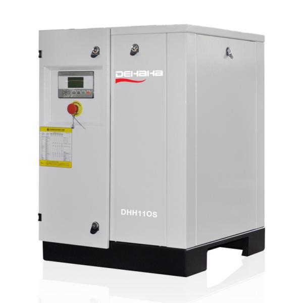 Silent Oil Free Scroll Air Compressor Micro PLC Controller 5.5kW X 2