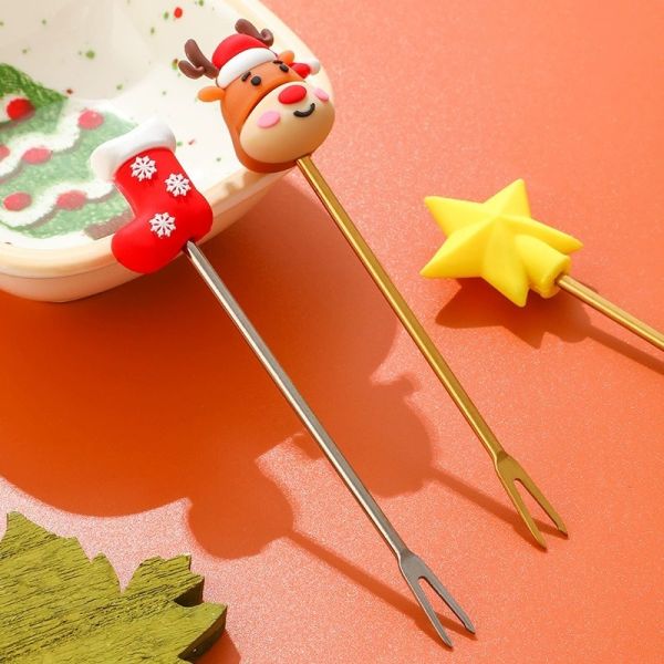 Cartoon Animal Silicone Spoon & Fork Set | 12 Chinese Zodiac Designs | 304 Stainless Steel & Food-Grade Silicone | Custom Colors & Personalized