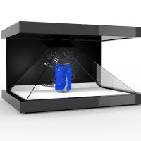 Pirámide olográfica modificada para requisitos particulares de la proyección, caja del holograma 3D garantía de 1 año
