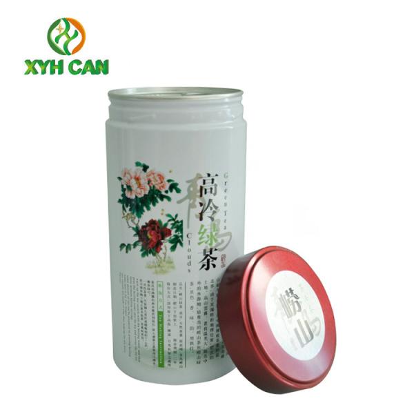 Tea Tin Can Eco-Friendly Standard Rose Gold Design Printing Cookie Containers for Tea