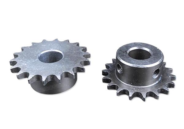 sinplex 06B-1 18T single row C45 steel ISO standard balck coating roller chain sprocket