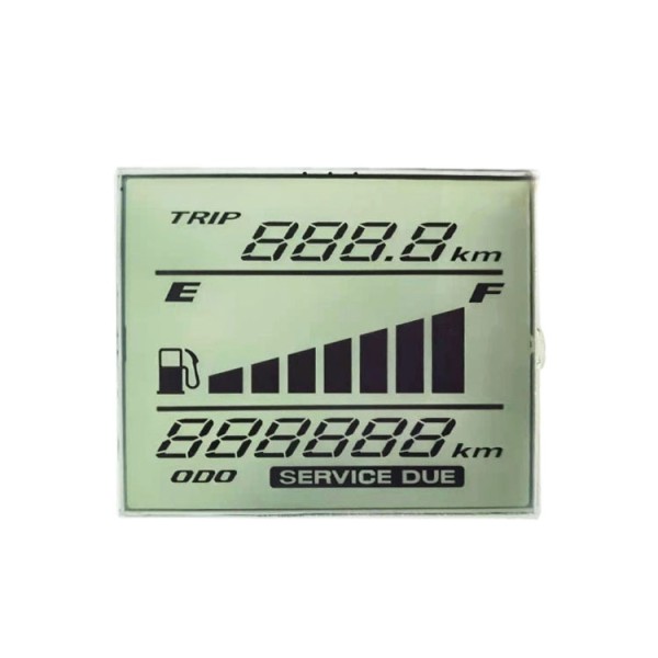 Factory Direct Supply LCD Display Modules Low Energy Consumption with Clear Image Quality for Motorcycles  LCD Display