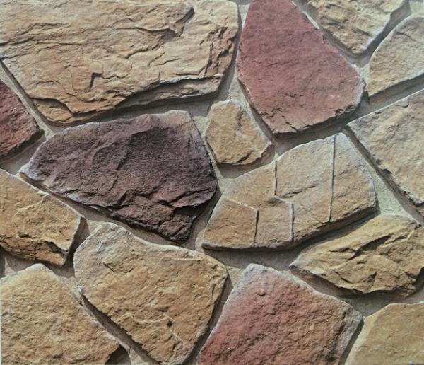 OEM Cement Cultured Stone Brick Mixed Color for Wall Decoration