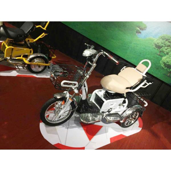 48V 350W 500W Motorised Mobility Scooter 3 Wheel For Two Passengers