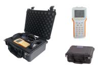Medidor de fluxo ultrassônico do tempo de passagem Handheld