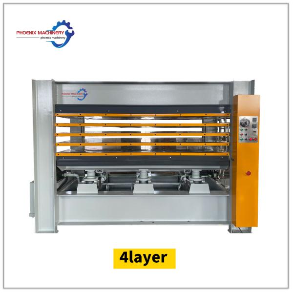 120T PH160 5layer Woodworking Hydraulic Hot Press Machine for Plywood Door Laminating