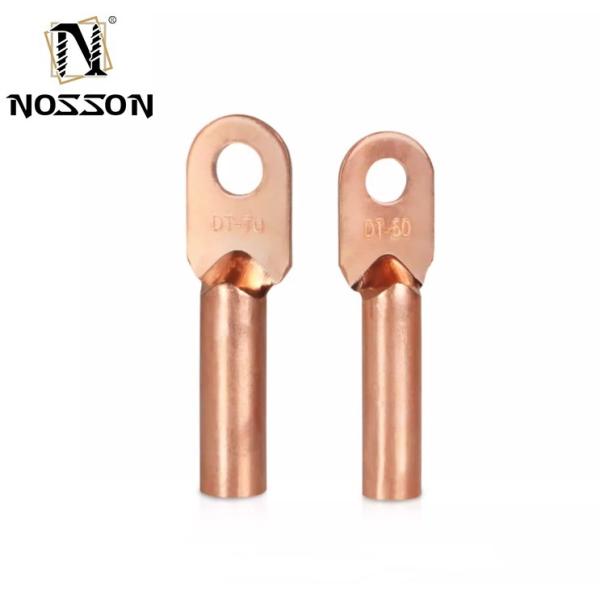 High Temperature Ring Terminal DL-95 for Automotive Brass Two Hole Type Copper Terminal Cable Lug Sale Coated Tin